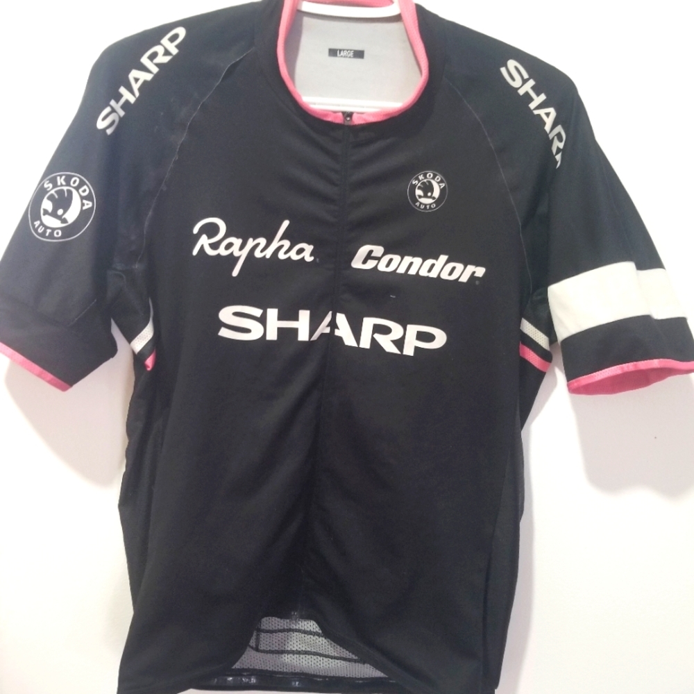 Rapha ProTeam cycling jersey. Cyclocross.